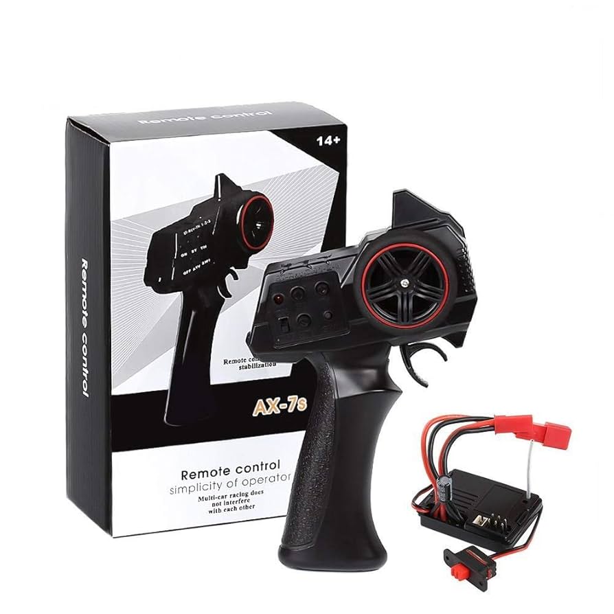 Amazon.com: 3CH 2.4GHz RC Car Remote Control Transimitter